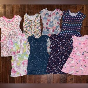 Set of 8 Dresses / Variety of Brands / Size 5/6 and 6/6X
